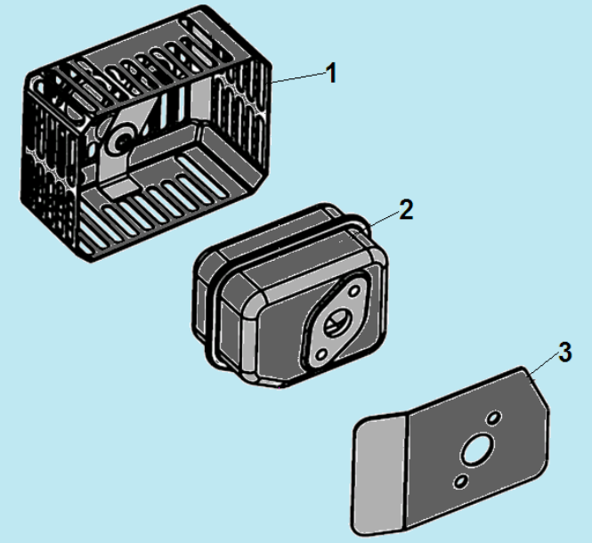 10 ГЛУШИТЕЛЬ Газонокосилка CHAMPION LMH5629