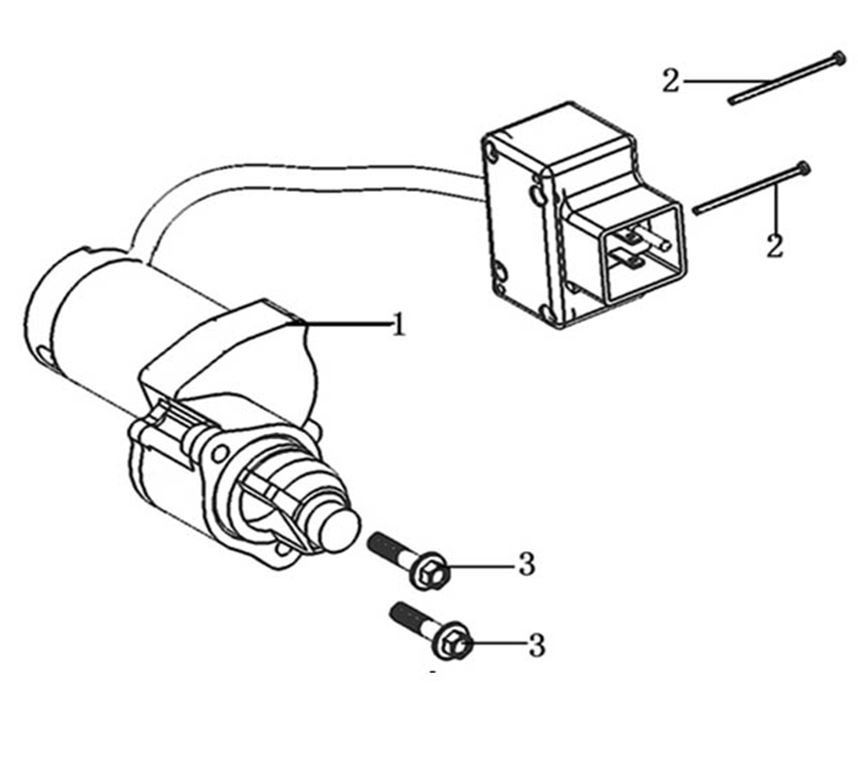 ЗАПЧАСТИ ДЛЯ ДВИГАТЕЛЯ LC185FDS (СТАРТЕР ЭЛЕКТРИЧЕСКИЙ)