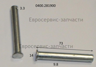 Штифт 10х70 мм