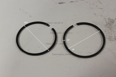 Кольца поршневые 44х2, к-т 2шт, 335008-T52-E52. Т 52 Промо. СМ. 0802.122701