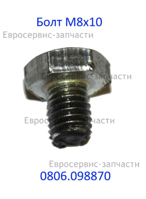 Болт M8х10 мм